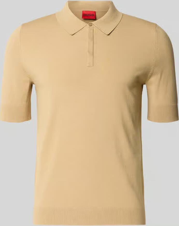 HUGO regular fit poloshirt van viscosemix model 'SAN PETER' - Foto 2