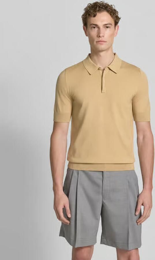HUGO regular fit poloshirt van viscosemix model 'SAN PETER' - Foto 2