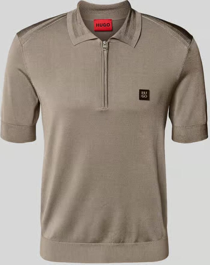 HUGO regular fit poloshirt van viscosemix model 'SAYFONG-4' - Foto 2