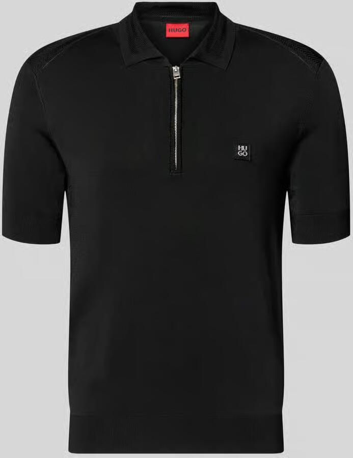 HUGO regular fit poloshirt van viscosemix model 'SAYFONG-4' - Foto 2
