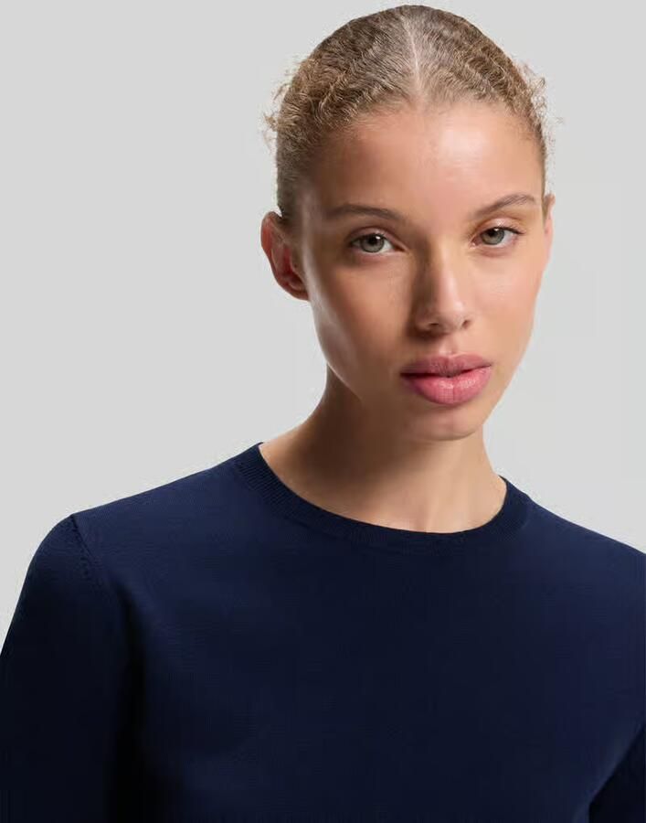 HUGO regular fit pullover van scheerwolmix model 'SESSINAK'