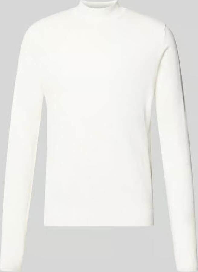 HUGO Regular fit gebreide pullover van viscosemix model 'SAN MARC'