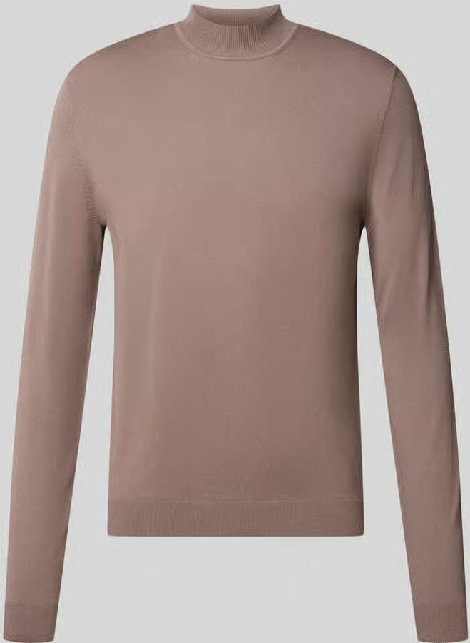 HUGO Regular fit pullover van viscosemix model 'San Marc-CV'