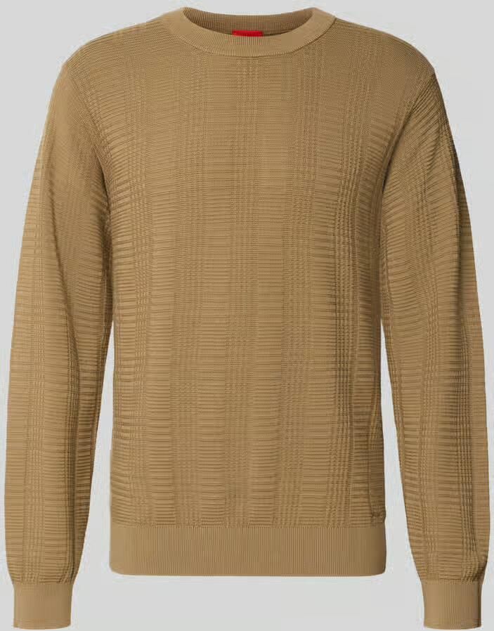 HUGO Regular fit pullover van zuiver katoen model 'Simoh'