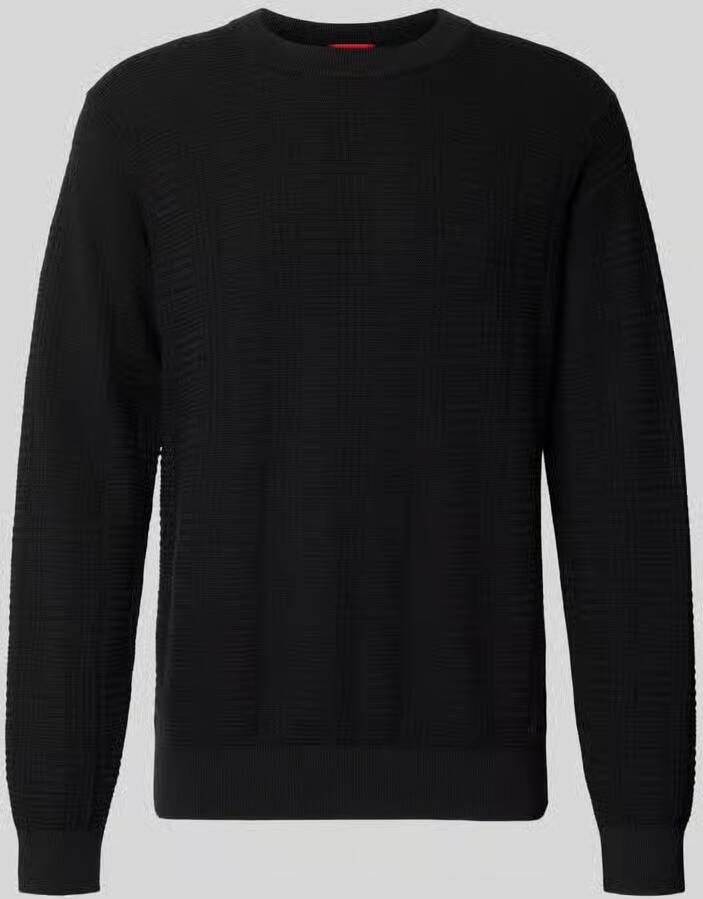 HUGO Regular fit pullover van zuiver katoen model 'Simoh'