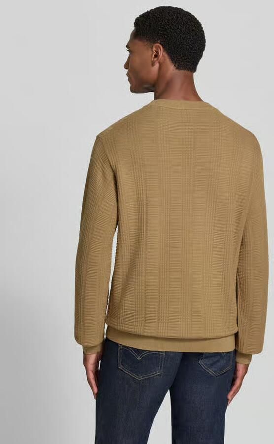 HUGO Regular fit pullover van zuiver katoen model 'Simoh' - Foto 2