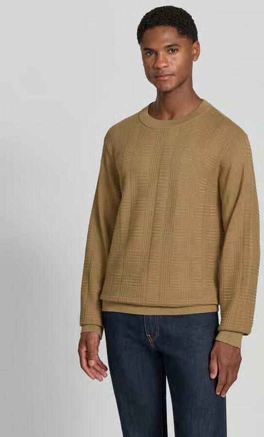 HUGO Regular fit pullover van zuiver katoen model 'Simoh' - Foto 3