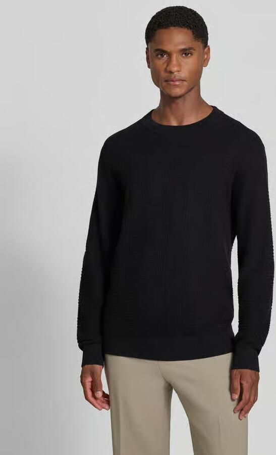 HUGO Regular fit pullover van zuiver katoen model 'Simoh' - Foto 2