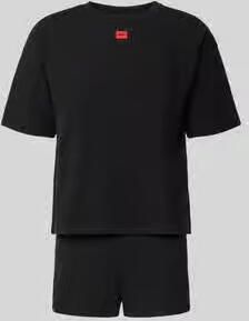 HUGO regular fit pyjama-set van katoenmix model 'NITE'