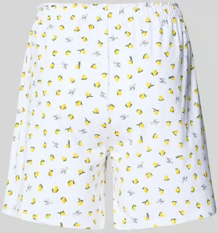 HUGO regular fit pyjama short van modalmix met katoen - Foto 2