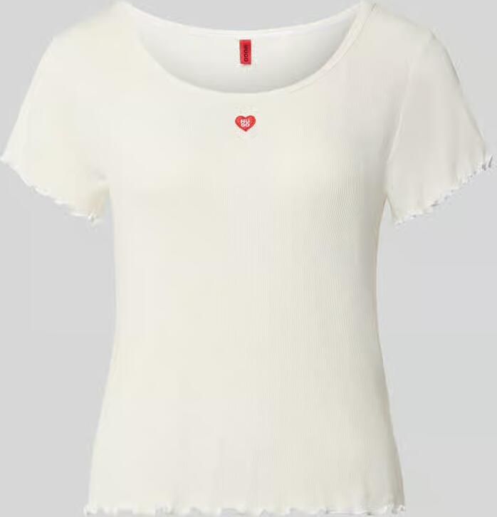 HUGO Regular fit pyjama-t-shirt van modalmix model ' HEART' - Foto 2