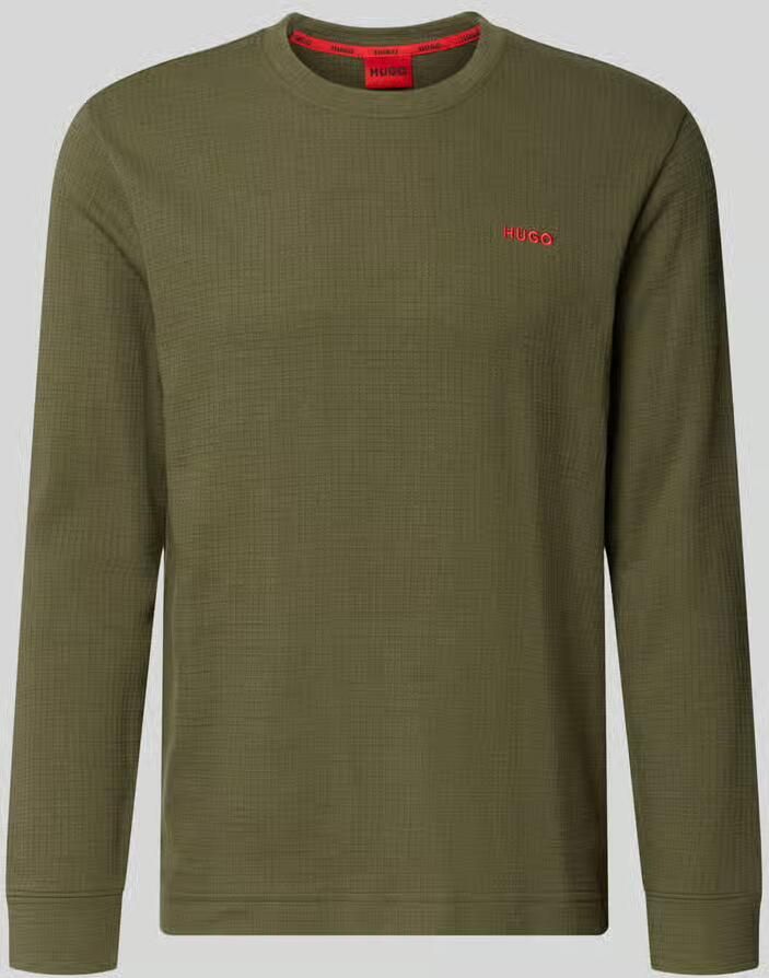 HUGO Regular fit pyjama van katoenmix model 'Austin'