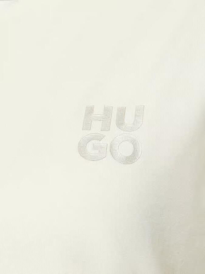 HUGO regular fit pyjamabovendeel van modalmix