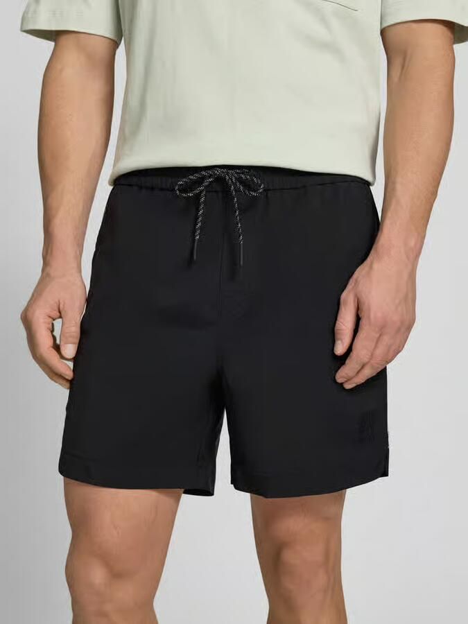 HUGO regular fit short met labelapplicatie model 'COLAS262S'