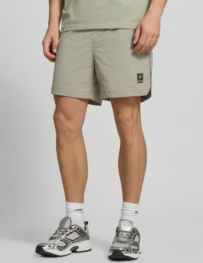 HUGO regular fit short met labelapplicatie model 'COLAS262S' - Foto 2
