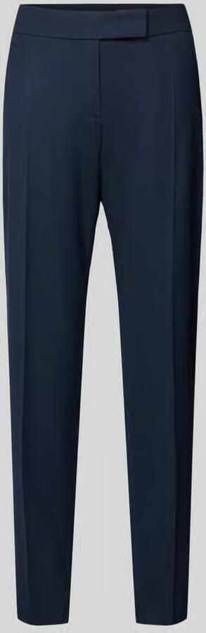 HUGO Regular fit smalle broek met viscose model 'HILESA'