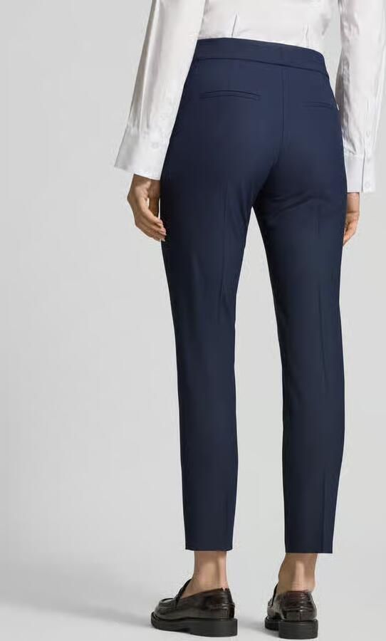 HUGO Regular fit smalle broek met viscosegehalte Model 'HILESA' - Foto 3