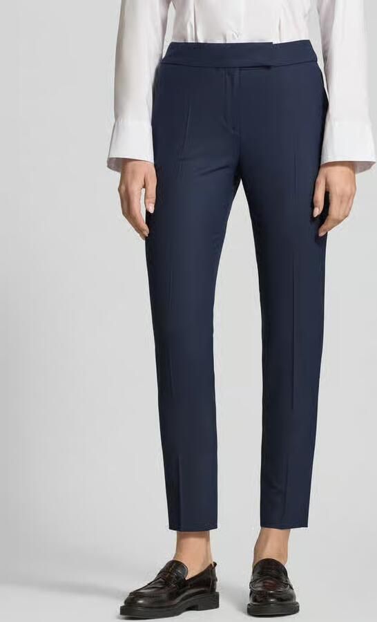 HUGO Regular fit smalle broek met viscosegehalte Model 'HILESA' - Foto 2