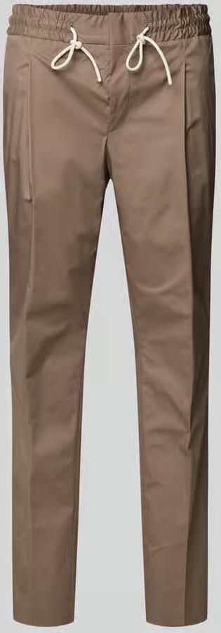 HUGO regular fit Smalle broek van katoenmix model 'GETLIN' - Foto 2
