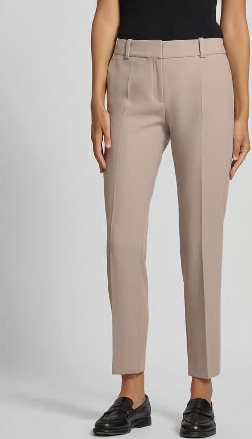 HUGO Regular fit stoffen broek met viscose model 'HETANA' - Foto 2