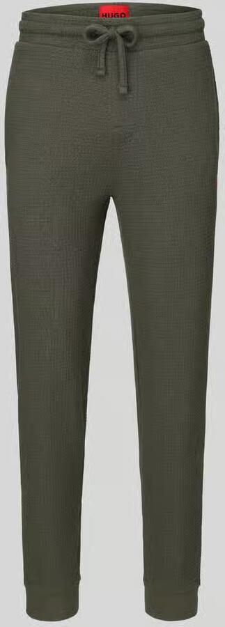 HUGO Regular fit sweatbroek van katoenmix model 'Austin'