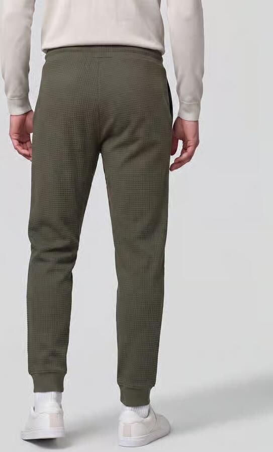 HUGO Regular fit sweatbroek van katoenmix model 'Austin' - Foto 2