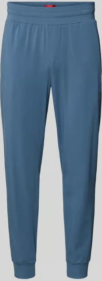 HUGO Regular fit sweatbroek van katoenmix model 'LAZE' - Foto 2