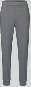 HUGO Regular fit sweatbroek van katoenmix model 'Laze Pants CW'