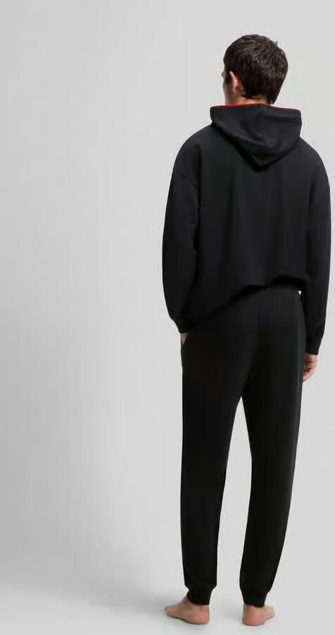 HUGO Regular fit sweatbroek van katoenmix model 'NOAH' - Foto 3