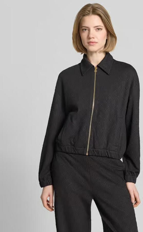 HUGO regular fit sweatjack met all-over motief model 'DAYANE' - Foto 3