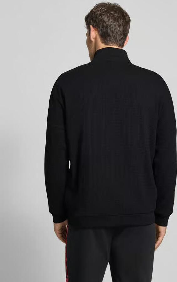 HUGO Regular fit sweatjack van katoenmix model 'AUSTIN'