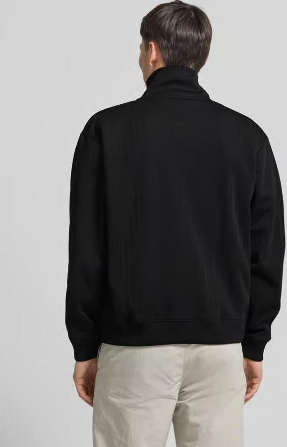 HUGO Regular fit Sweatjack van Katoenmix Model 'DAVRONTO'