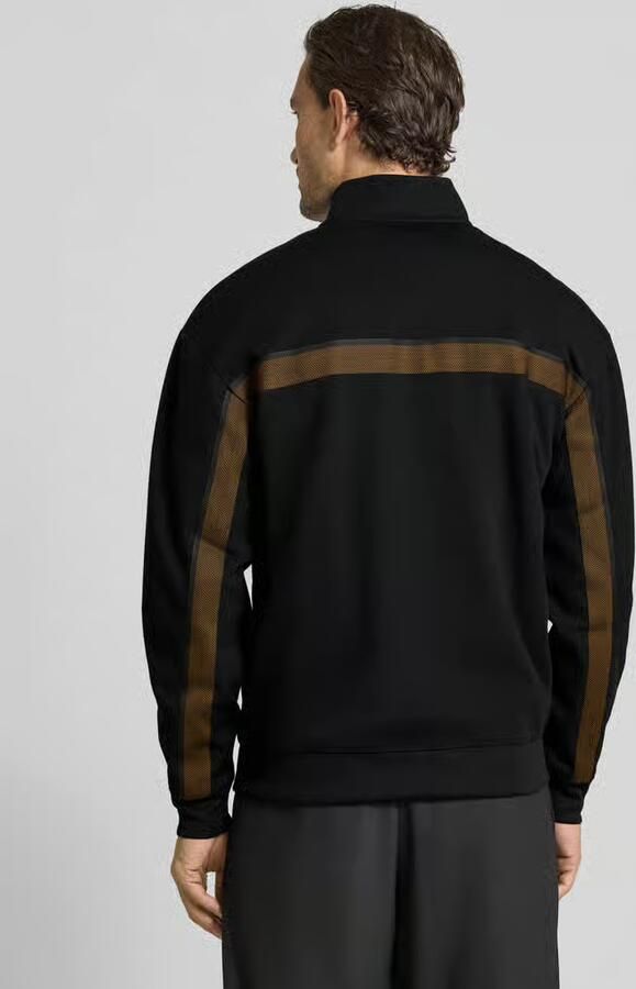 HUGO Regular fit sweatjack van katoenmix model 'DINGMOOR'