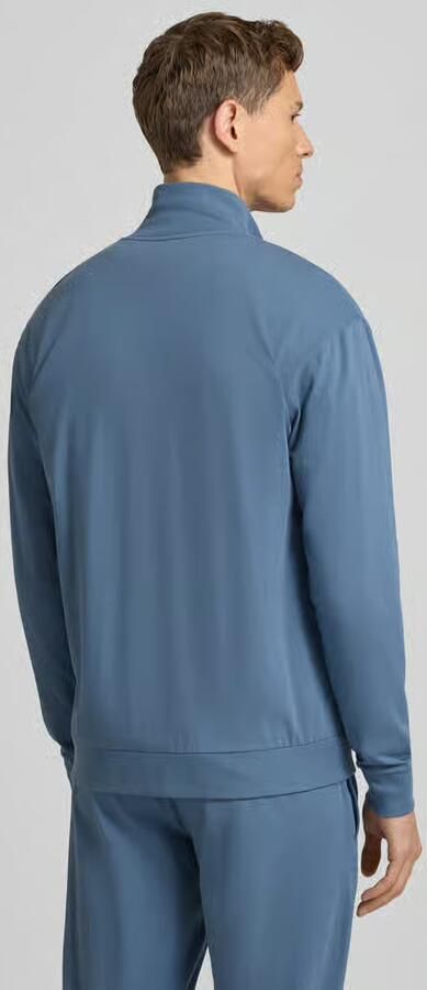 HUGO Regular fit sweatjack van katoenmix model 'LAZE ZIP' - Foto 4