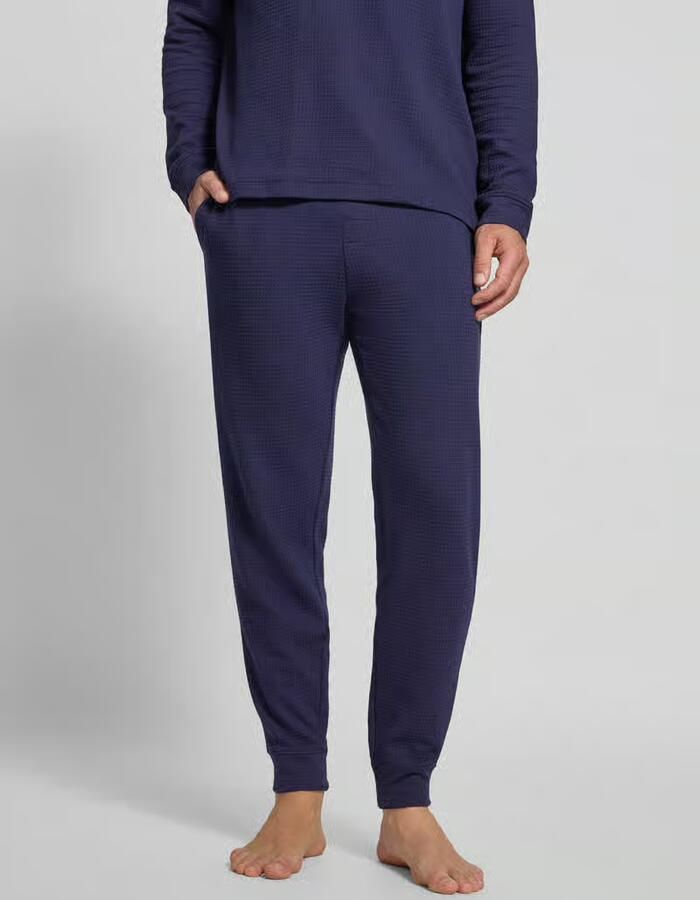 HUGO Regular fit sweatpants van katoenmix model 'AUSTIN PANTS' - Foto 2