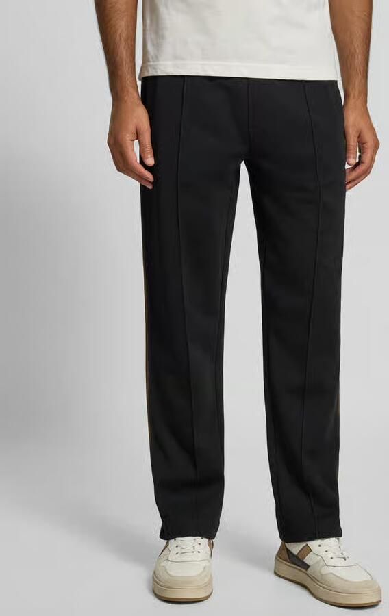HUGO Regular fit sweatpants van katoenmix model 'DERWENT' - Foto 2
