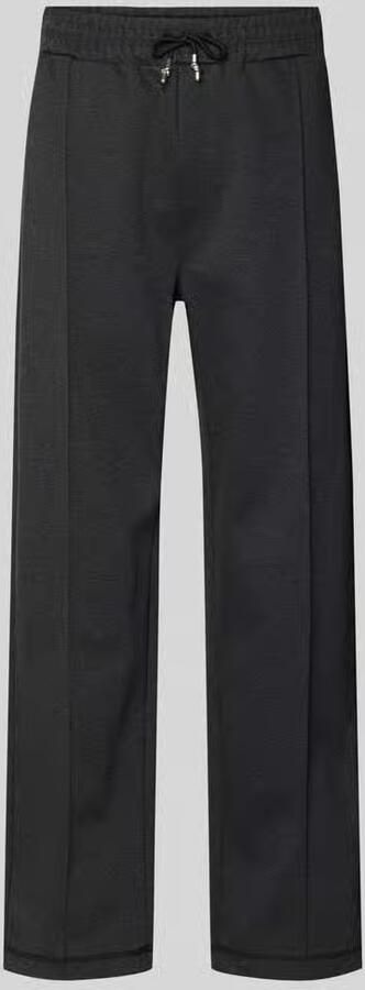 HUGO Regular fit sweatpants van katoenmix model 'DINETO' - Foto 2
