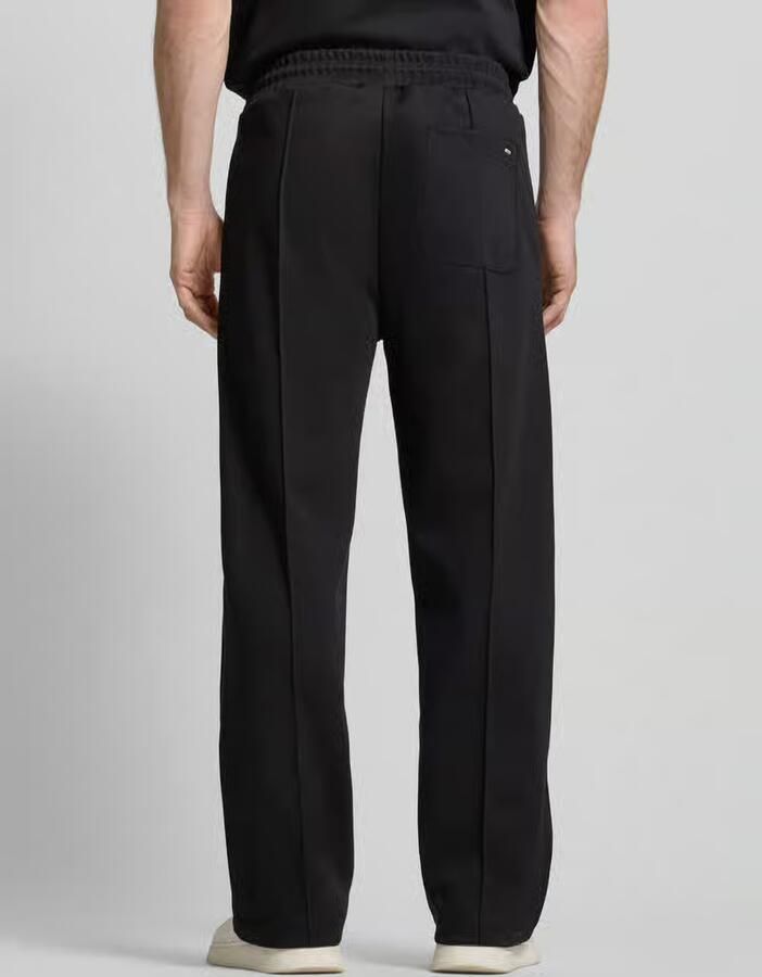 HUGO Regular fit sweatpants van katoenmix model 'DINETO' - Foto 2