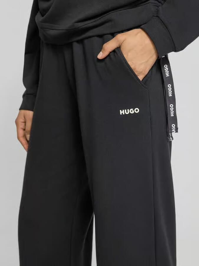 HUGO Regular fit sweatpants van modalmix model 'CASUAL' - Foto 2