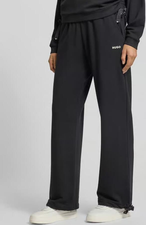 HUGO Regular fit sweatpants van modalmix model 'CASUAL' - Foto 3