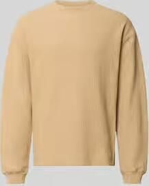 HUGO regular fit sweatshirt van katoenmix model 'DENOLONG'