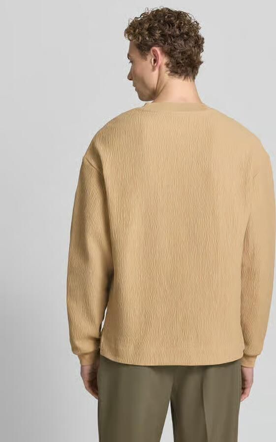 HUGO regular fit sweatshirt van katoenmix model 'DENOLONG' - Foto 2