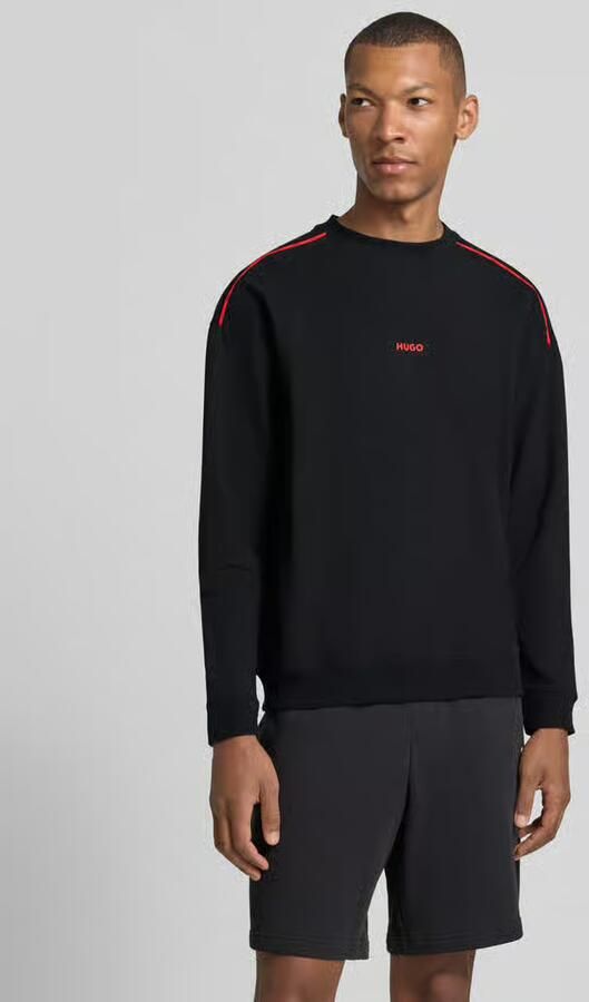 HUGO Regular fit sweatshirt van katoenmix model 'NOAH' - Foto 3