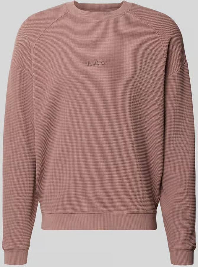 HUGO Regular fit sweatshirt van puur katoen model 'DAFFLYN'