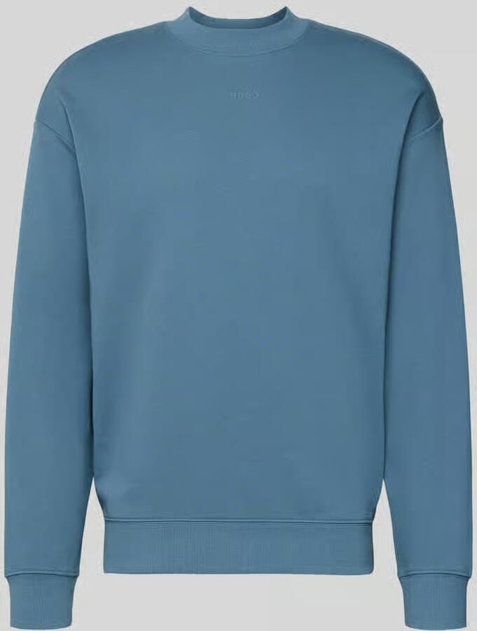 HUGO Regular fit sweatshirt van puur katoen model 'DAPOCREW'