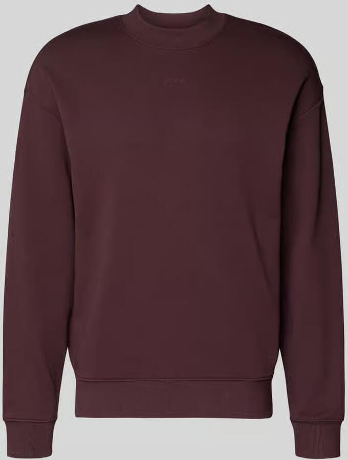 HUGO Regular fit sweatshirt van puur katoen model 'DAPOCREW'