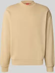 HUGO Regular fit sweatshirt van puur katoen Model 'DAPOCREW' - Foto 3