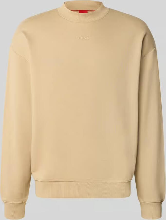 HUGO Regular fit sweatshirt van puur katoen Model 'DAPOCREW' - Foto 3