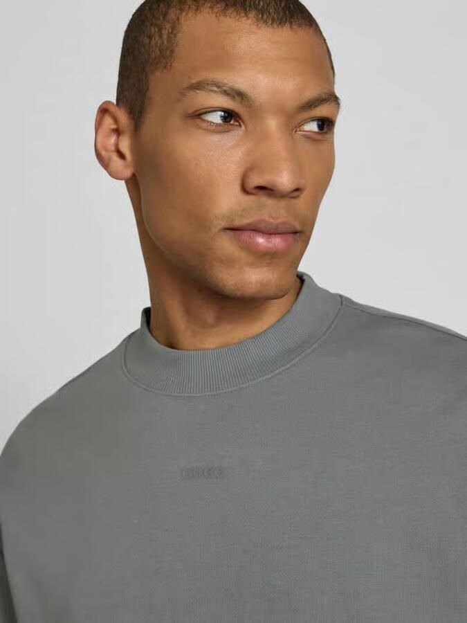 HUGO Regular fit sweatshirt van puur katoen Model 'DAPOCREW' - Foto 2