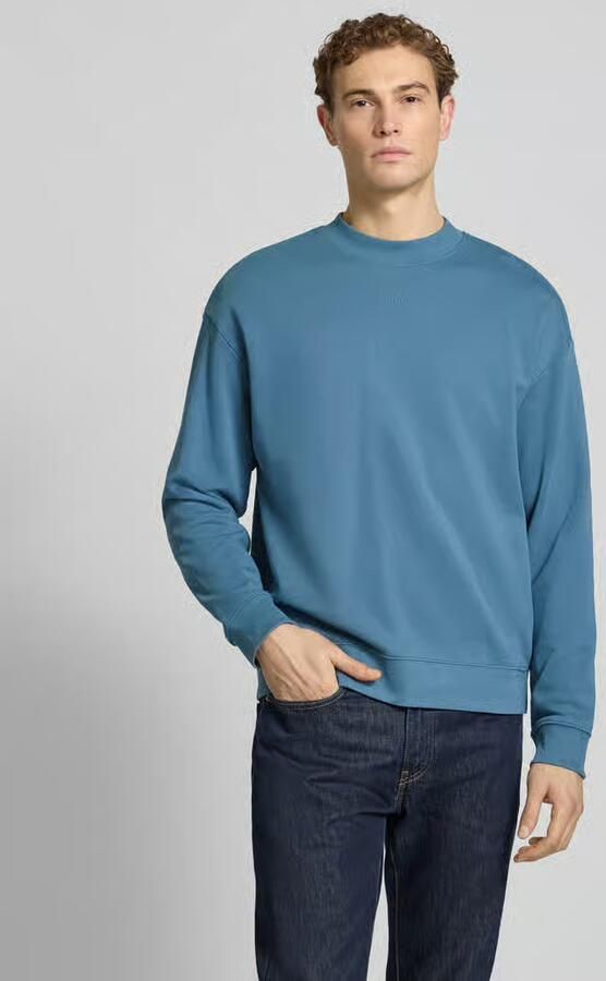 HUGO Regular fit sweatshirt van puur katoen model 'DAPOCREW' - Foto 4